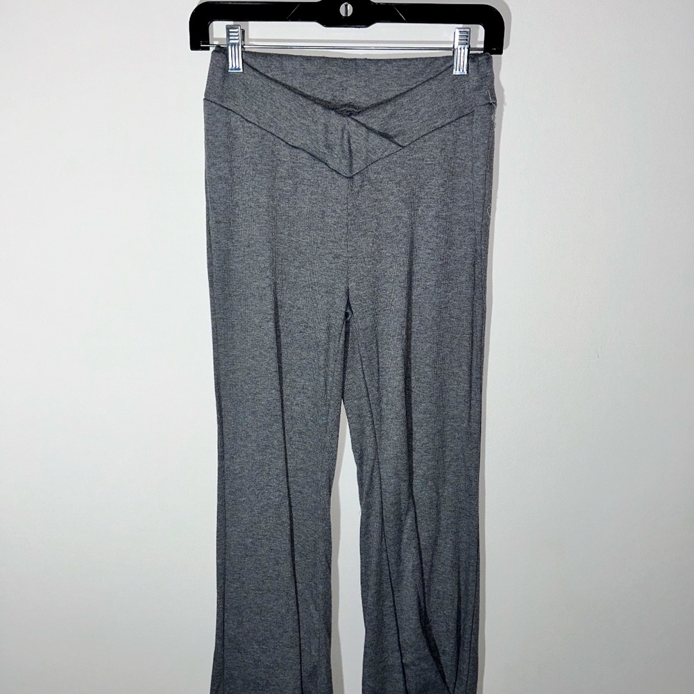Grey Flare Leggings